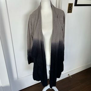 Barefoot Dreams CozyChic Lite Calypso Wrap Ombre Cardigan L XL #0394